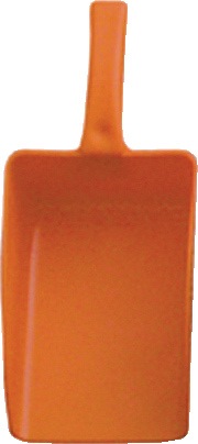 Handschaufel PP orange Blattmaß 190x140x75mm CEMO