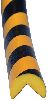 Eckschutz gelb-schwarz 1000mm PUR-Schaum Typ A